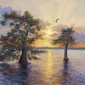 Laurie Snow Hein - “Blue Cypress” – http://www.laurieheinartist.com/