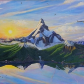 Justin Andrew Hook - “Eagle Mountain” – http://www.justinandrewhook.com/