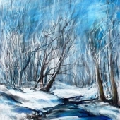 Katarína Polgaryová (Fr.) - “December a Year Ago” – http://www.facebook.com/polgary.artworks