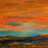 Barbara T Hart - “Orange Sky” – http://www.barbaraphelpshart.com/