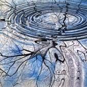 5th Place – Danielle Beaulieu - “Reflections” – www.danielleswatercolours.ca