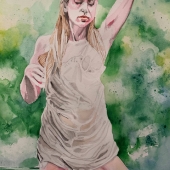 Mark Kaufman - “Wet Dress” – http://www.markkaufmanwatercolors.com/