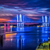 Jeffrey Friedkin - “Red White and Blue Bridge” – http://www.jeffreyfriedkin.com/