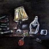 Clyde J. Kell - “Shelf of Memories” – http://www.cjkellartworks.com/