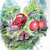 Clyde J. Kell - “Apple Truck” – http://www.cjkellartworks.com/