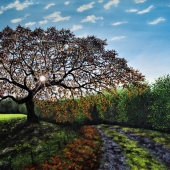 Hazel Thomson - “Mystical Oak Tree” – http://www.hazelthomsonart.com/