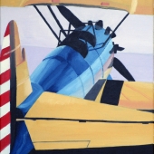 Steven Booth - “Stearman Sunrise” – https://stevenboothart.com/