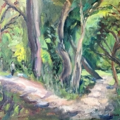 Julian Lovegrove - “Woodland Walk” – http://www.julianlovegroveart.com/