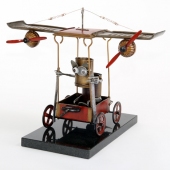 3rd Place – Branimir Misic - “Fantastic Flying Machine” – www.sculpturesderobots.com