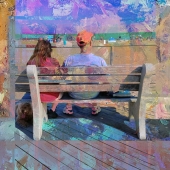 Carol Levin – “Bench View” – http://www.levinphotographicart.com/