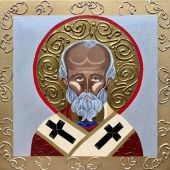 Ekaterina Vygolova - "Saint Nicholas” – https://www.instagram.com/ekavy_arts/