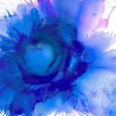 Mel Eatherington - "Vision in Blue” – http://www.wanderingbloomart.com/