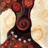 Melissa Libutti - "Aasha. The Spiral of Life and Death” – https://www.etsy.com/shop/asylumartworx