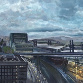 Julie Mantis - "View from the Aerial Tram” – http://www.juliemantis.com/