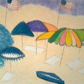 MaryAnnValla - "Umbrellas on a Resort Island” – mrynnvalla@yahoo.com