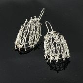 4th Place - 3D Art - Graham-JA (1) Img #3 Sterling Silver Earrings